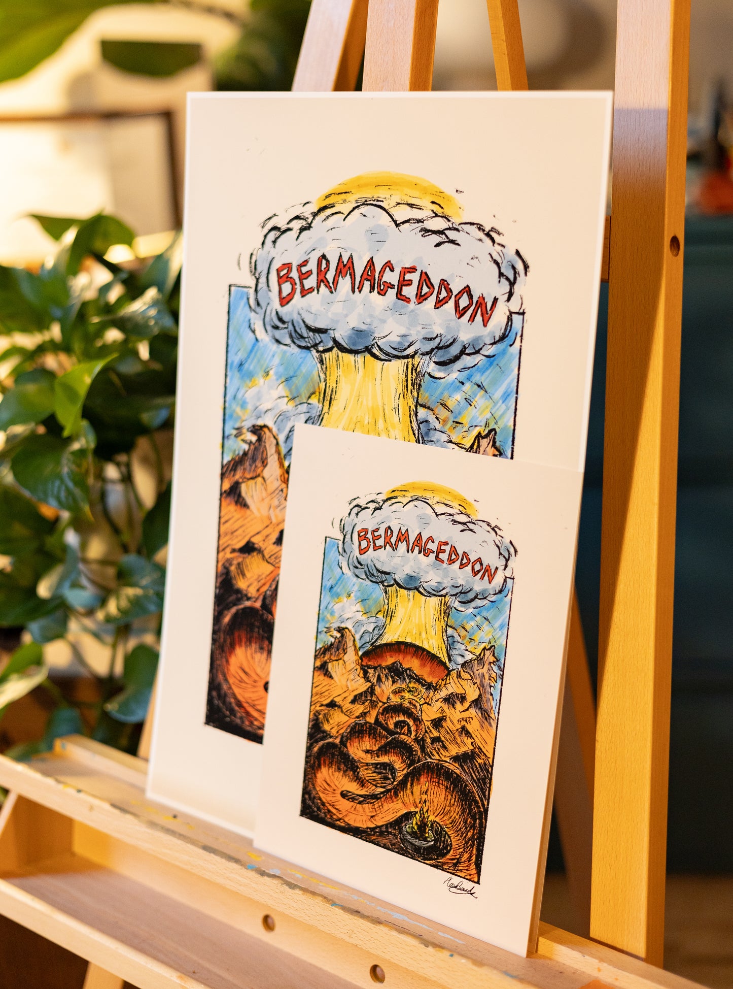 "Bermageddon" Giclee Fine Art Print