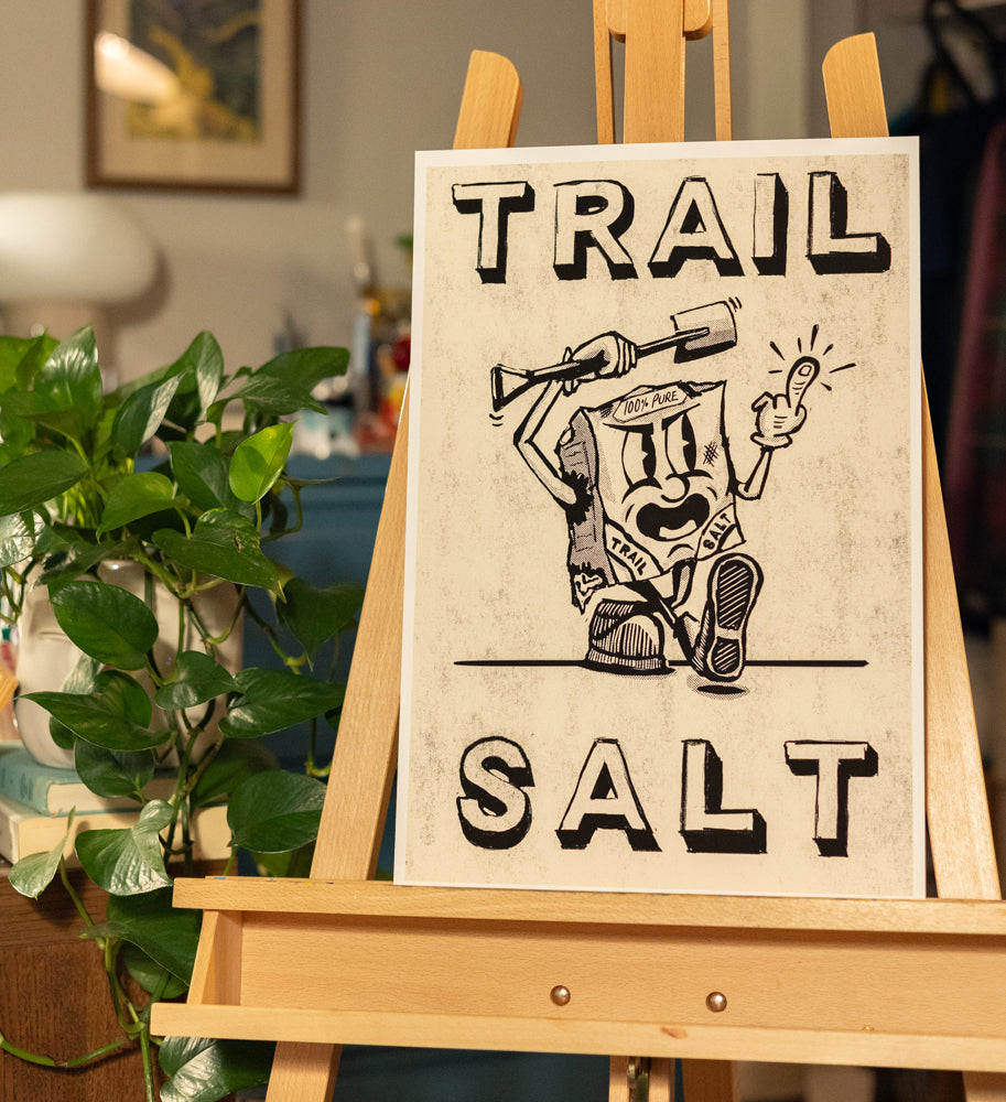 "TRAIL SALT" Giclee Fine Art Print