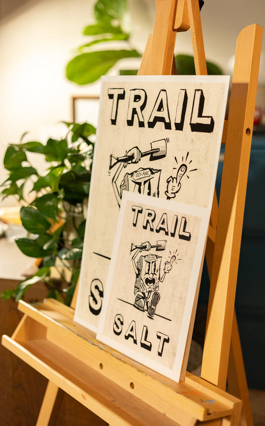 "TRAIL SALT" Giclee Fine Art Print