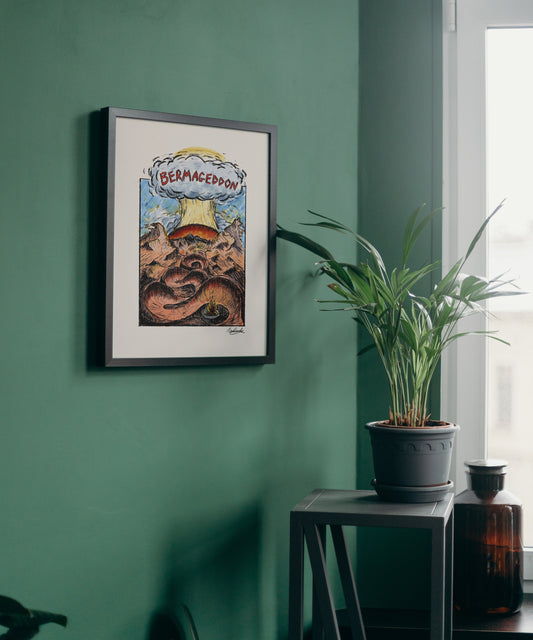 "Bermageddon" Giclee Fine Art Print