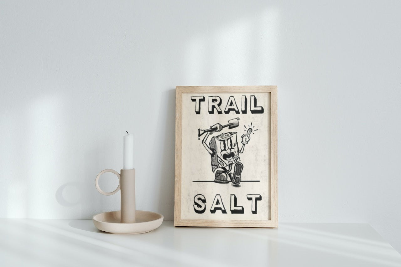 "TRAIL SALT" Giclee Fine Art Print